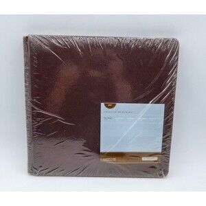 Creative Memories Flex-Hinge Brown Album 12x 12 Inch Scrapbook Photo Book NOS
